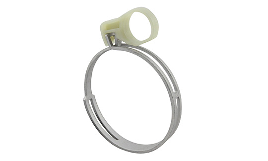 預(yù)張開(kāi)鋼帶式彈性卡箍